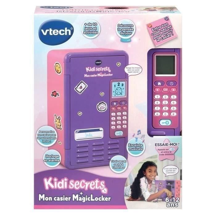 Casier MagicLocker VTECH KidiSecrets rose - 6-12 ans - Code secret a 6 chiffres 2