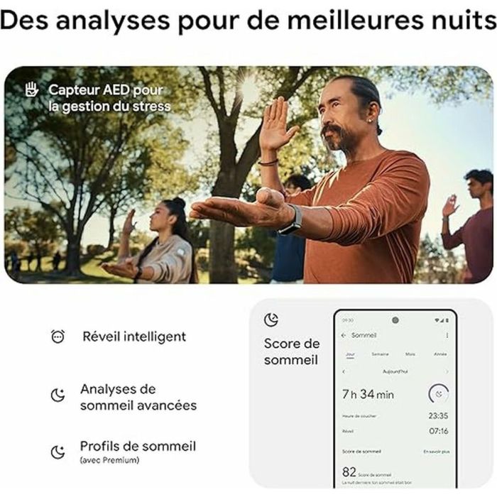 Montre Homme Fitbit 431BKBK Noir 6