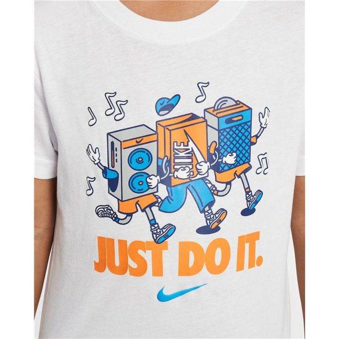 T shirt à manches courtes Enfant Nike Nkb Music Boxy Pals Ss Tee Blanc L 3 T shirt à manches courtes Enfant Nike Nkb Music Boxy Pals Ss Tee Blanc L 3