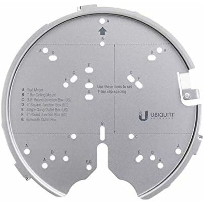 Support mural UBIQUITI Aluminium 3