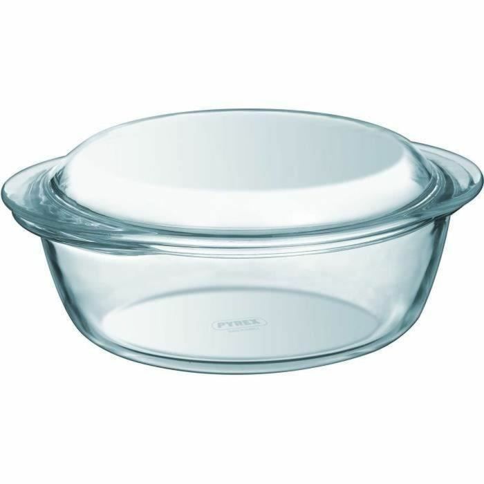 Casserole avec Couvercle Pyrex 1,4 L 18 x 9 x 21 cm Blanc Transparent verre 11