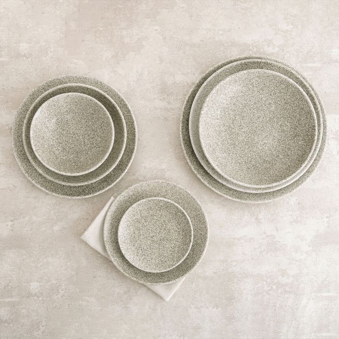 Bol pour Apéritifs Bidasoa Element Hydrozero Beige Céramique (6 Unités)