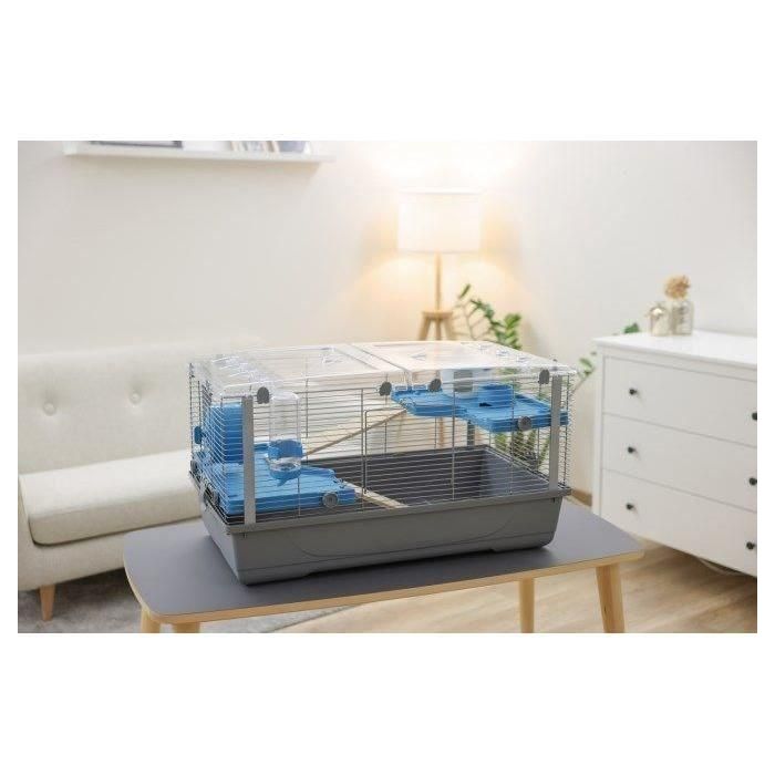 Cage pour petit rongeur - souris, gerbille, rat - 79*45*44 cm - KERBL 2 Cage pour petit rongeur - souris, gerbille, rat - 79*45*44 cm - KERBL 2