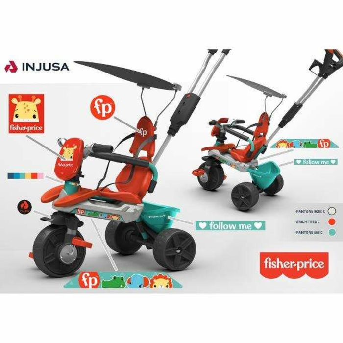 Tricycle Injusa Multicouleur 6 Kg 45,5 x 95 x 102 cm 1