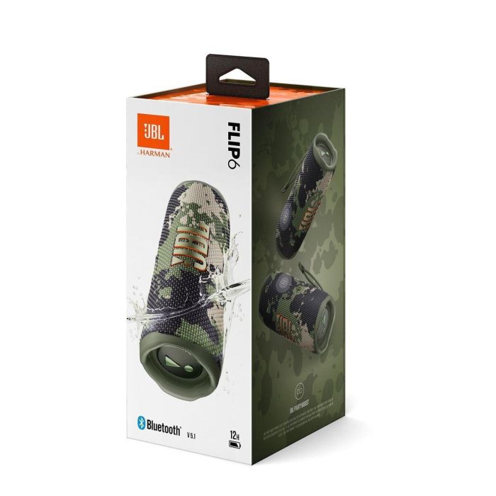 Haut-parleurs bluetooth portables JBL Flip 6 Imprimé 20 W 3
