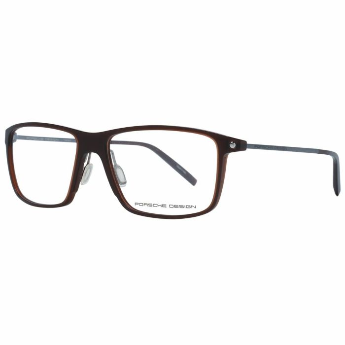 Monture de Lunettes Homme Porsche Design P8336-56E Marron ø 56 mm