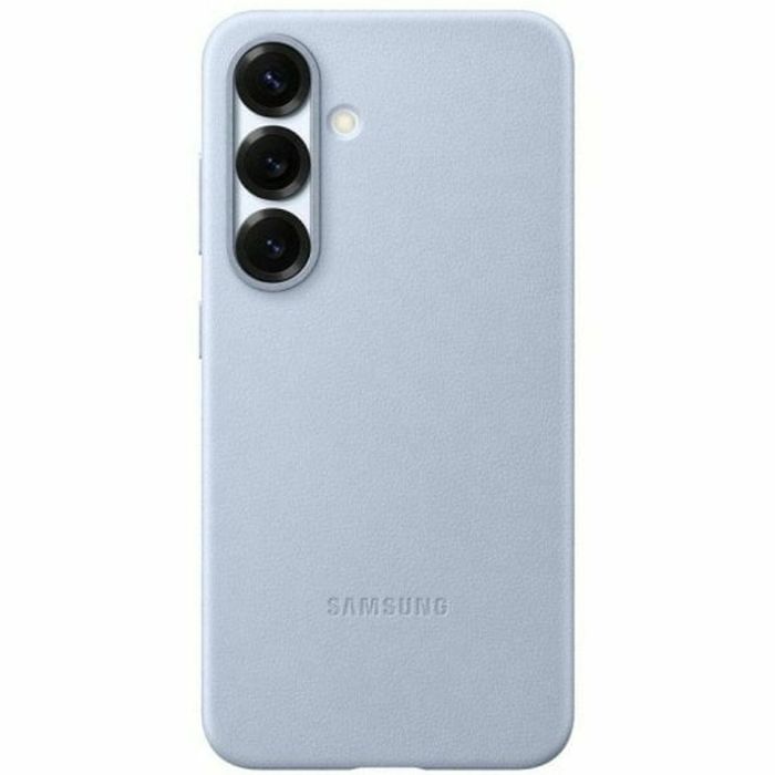 Samsung EF-VS931 Étui Housse pour Galaxy S25, Simili-cuir, Bleu Clair