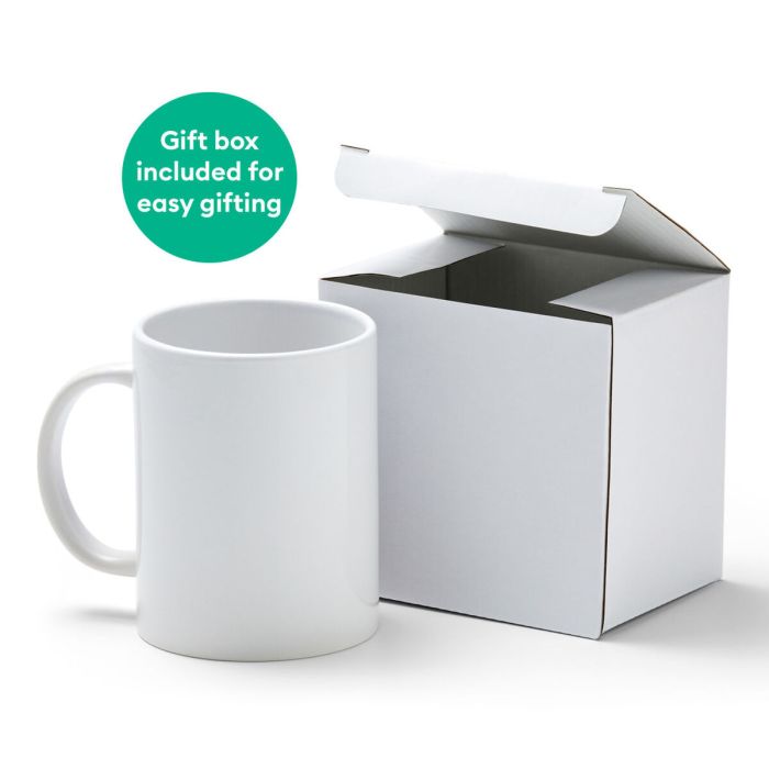Tasse personnalisable pour plotter de découpe Cricut Ceramic Blanc (2 Unités) 4