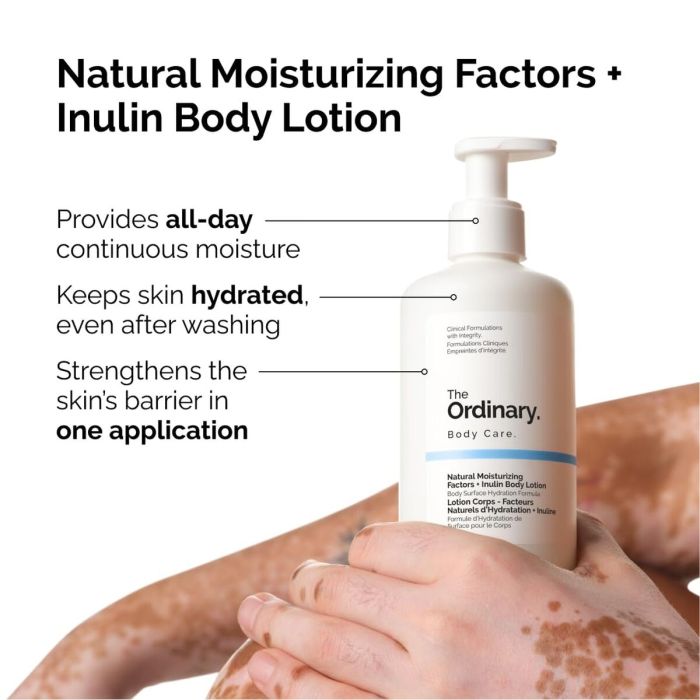 Lotion corporelle The Ordinary NATURAL MOISTURIZING FACTORS + IMULIN 240 ml 2