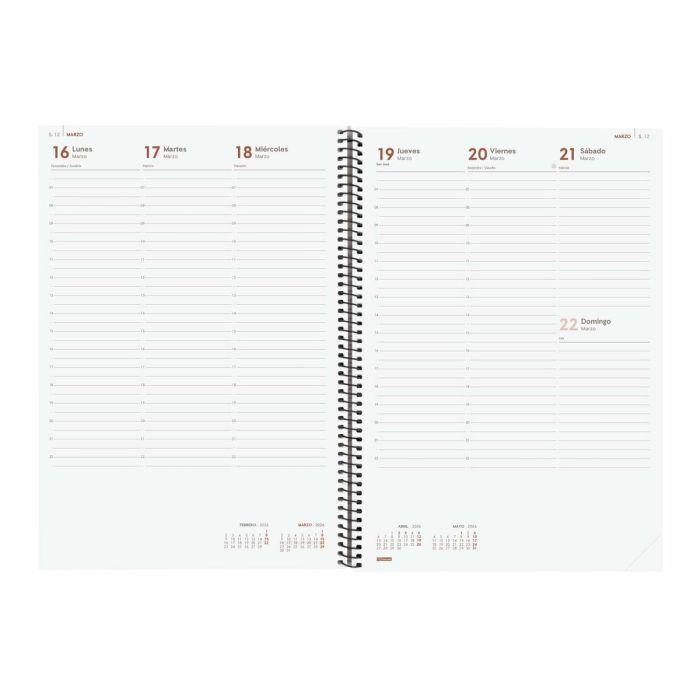Agenda Finocam OPAQUE Noir A4 21 x 29,7 cm 2026 3 Agenda Finocam OPAQUE Noir A4 21 x 29,7 cm 2026 3