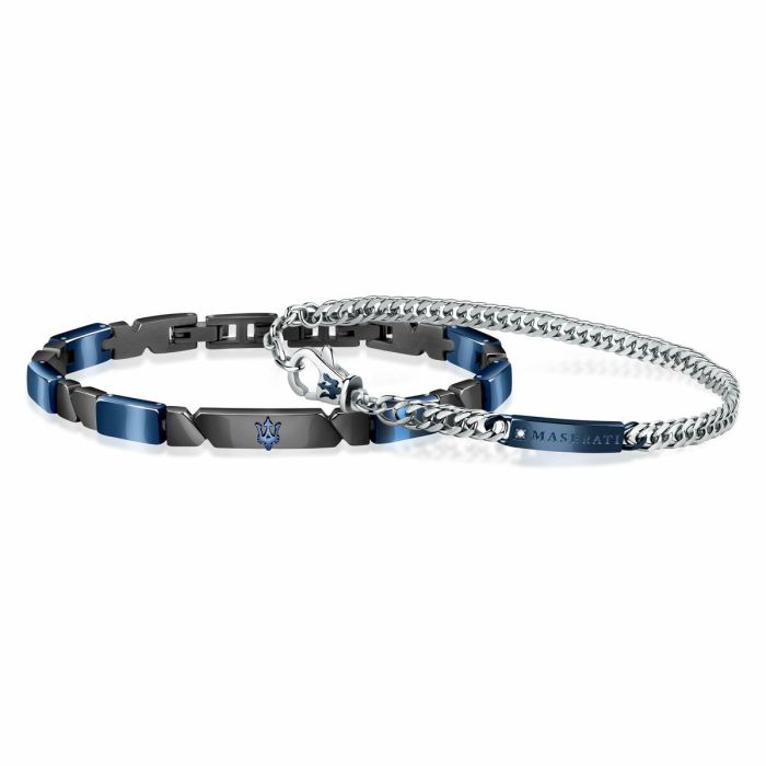 Bracelet Homme Maserati JM221ATY09 Acier inoxydable 25 cm 2 Bracelet Homme Maserati JM221ATY09 Acier inoxydable 25 cm 2
