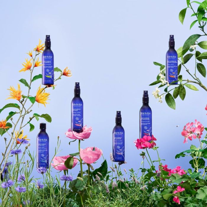 Gel nettoyant visage Melvita EAU DE FLEURS 2 Gel nettoyant visage Melvita EAU DE FLEURS 2