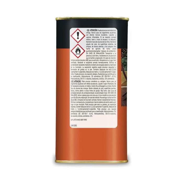 Huile pour teck Xylazel Classic Miel 750 ml Mat 3