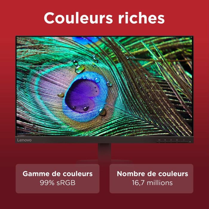 Écran Lenovo 68C2KAC1EU Full HD 24" 23,8" 14 Écran Lenovo 68C2KAC1EU Full HD 24" 23,8" 14