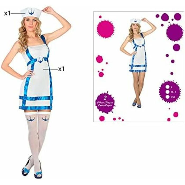 Déguisement pour Adultes 7079 Femme Matelot 3