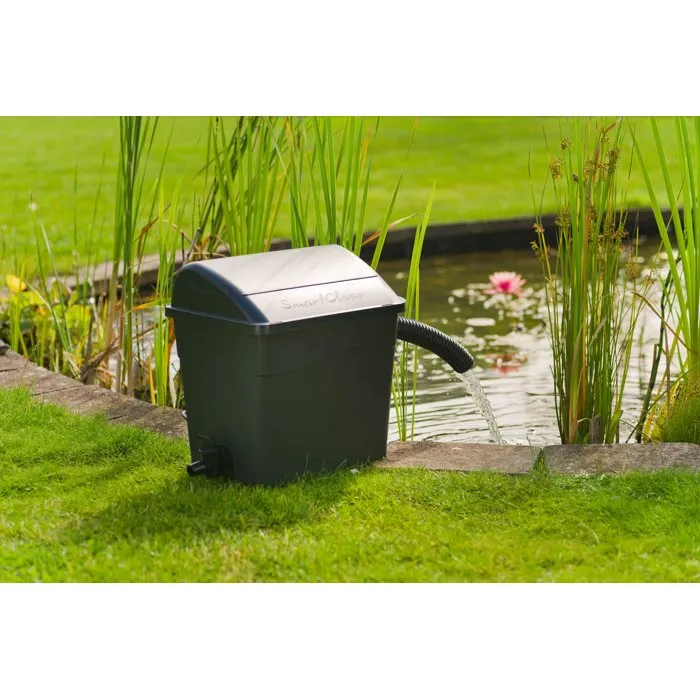 Ubbink SmartClear 9000 PlusSet - Filtre de bassin gravitaire bio-mécanique 30L avec stérilisateur UV-C 9W, pompe proLine 3000 - Pour bassins jusqu'à 9000L