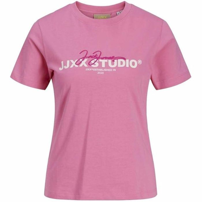 T-shirt à manches courtes femme Jack & Jones Jxamy Reg Rose