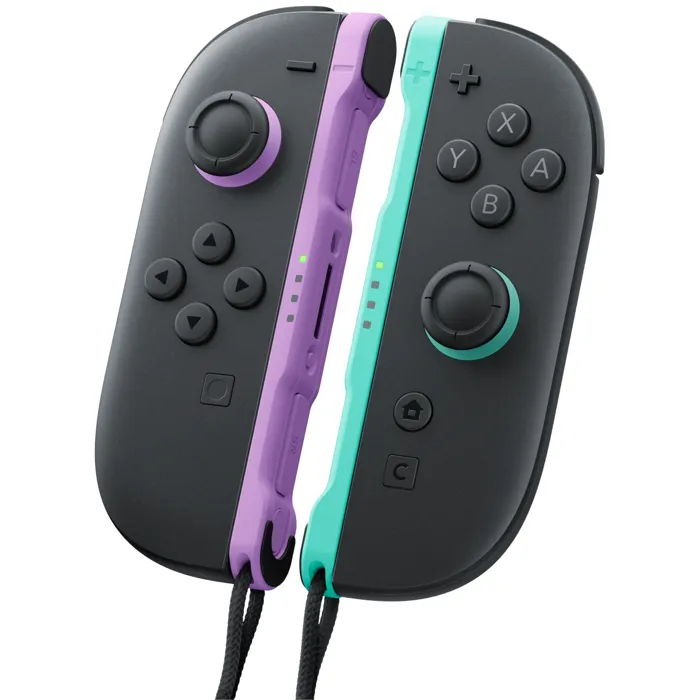 Nintendo Manettes Joy-Con 2 pour Nintendo Switch 2 - Paire Violet Clair et Vert Clair - Compatibles Mario Kart World - Connexion Bluetooth et Magnétiques