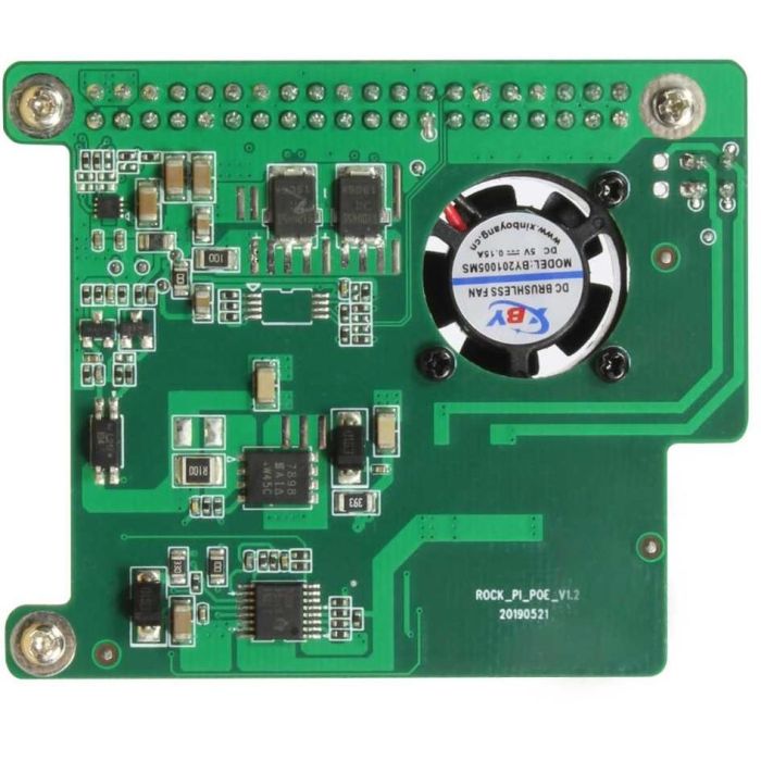 ALLNET Radxa Rock 3A zbh. PoE Hat / Shield 802.3AT 1