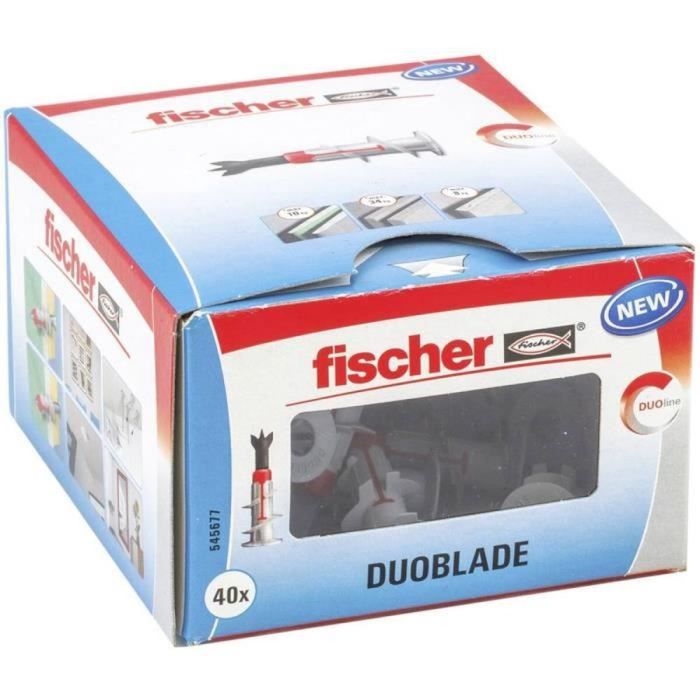 Crampons Fischer DUOBLADE 44 x 8 mm (40 Unités) 7