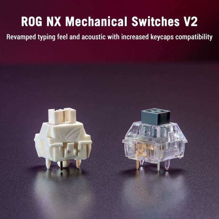 Clavier Asus 90MP044F-BKUA30 Blanc Noir 3