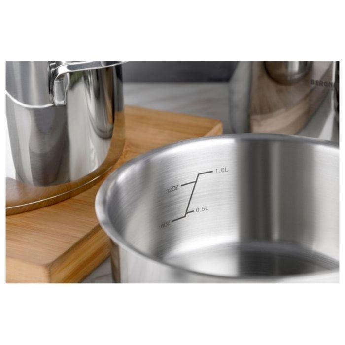 Batterie de Cuisine Bergner Classic Argenté 6 Pièces 17 Batterie de Cuisine Bergner Classic Argenté 6 Pièces 17