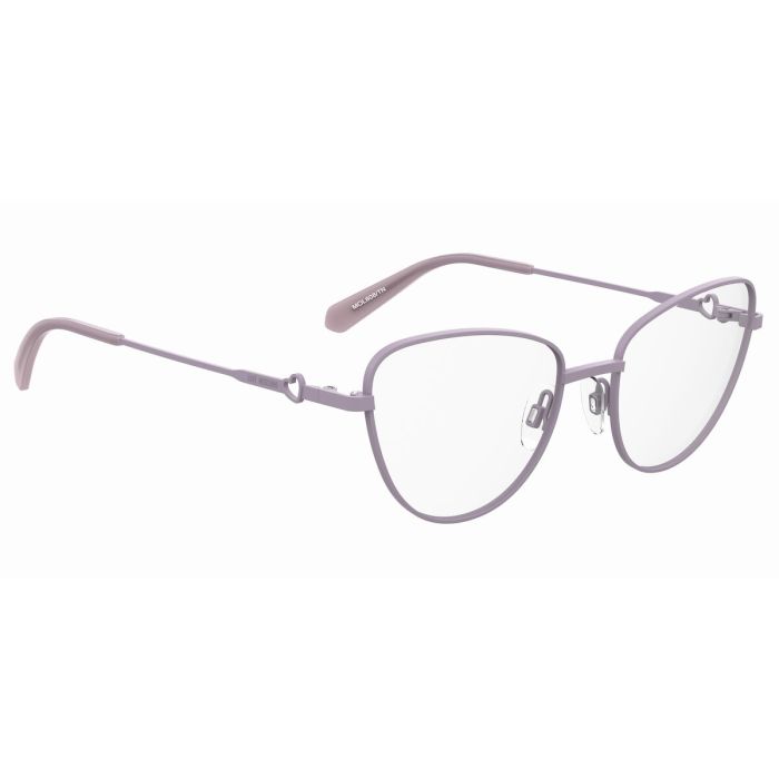 Monture de Lunettes Love Moschino MOL608-TN-09SF218 Violet Ø 52 mm 1 Monture de Lunettes Love Moschino MOL608-TN-09SF218 Violet Ø 52 mm 1