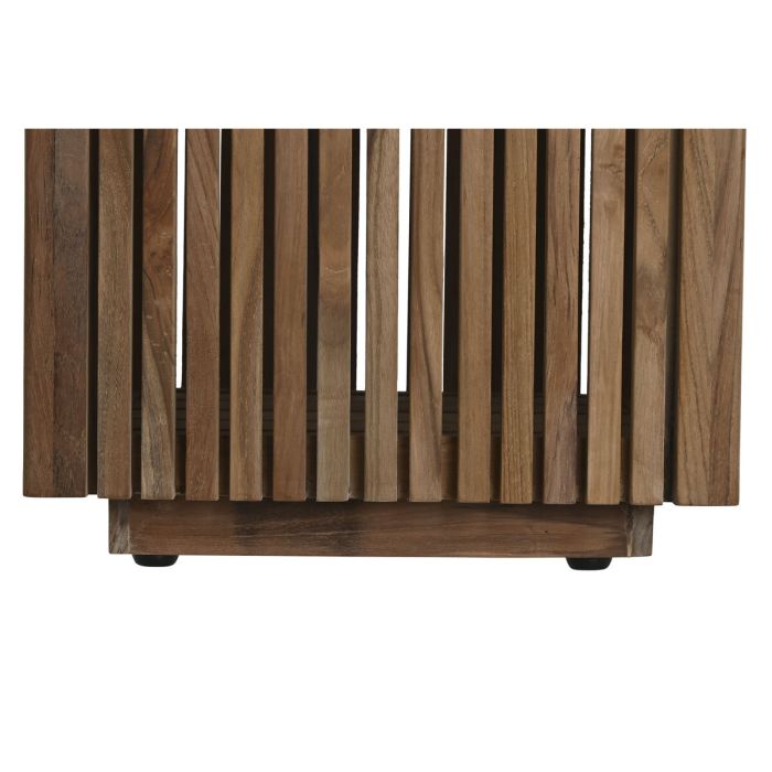 Cache-pot Home ESPRIT bois de teck 34,5 x 34,5 x 37 cm 2