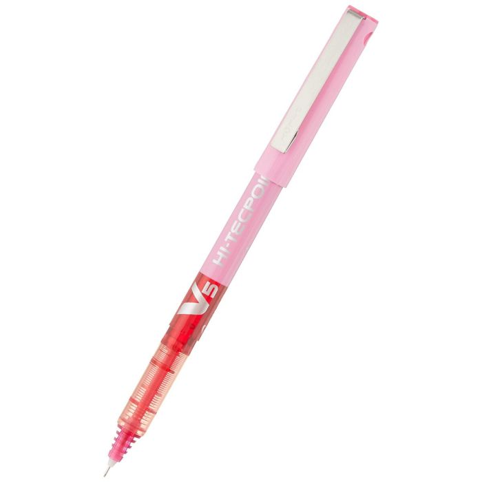 stylo à encre liquide Pilot V-5 Hi-Tecpoint Rose 0,3 mm (12 Unités) 4 stylo à encre liquide Pilot V-5 Hi-Tecpoint Rose 0,3 mm (12 Unités) 4