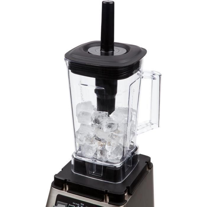 SENCOR SBU-8850NP Blender Super Puissant 2000 W, Noir Argent, Cruche 2 L Tritan, 6 Lames Acier Inoxydable, 33 000 RPM pour Smoothies et Aliments Sains