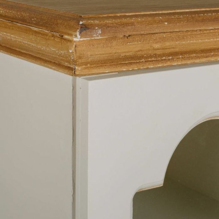 Armoire Alexandra House Living Blanc Naturel Bois de pin Bois MDF 20 x 98 x 24 cm 2