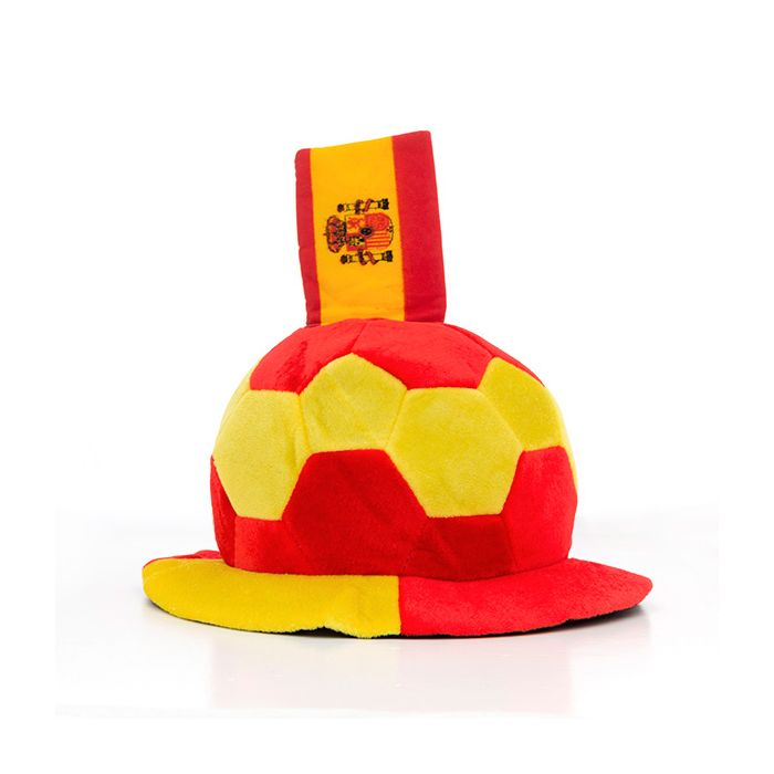 Bonnet Ballon de Football avec Drapeau Espagne en Relief 1