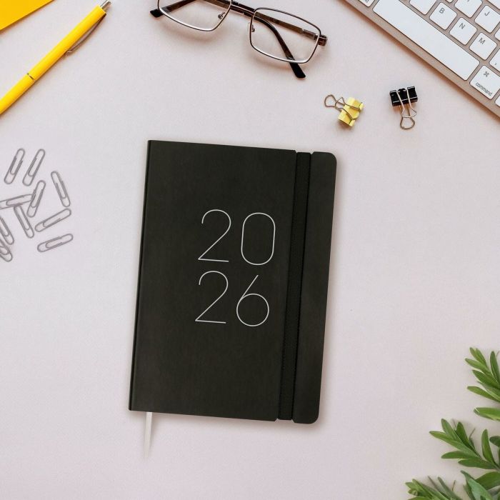 Agenda Finocam FLEXI Noir 11,8 x 16,8 cm 2026 6 Agenda Finocam FLEXI Noir 11,8 x 16,8 cm 2026 6