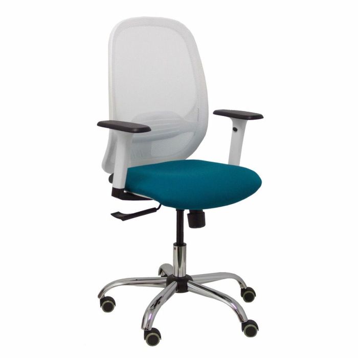 Chaise de Bureau Cilanco Piqueras y Crespo 354CRRP Bleu Blanc Vert