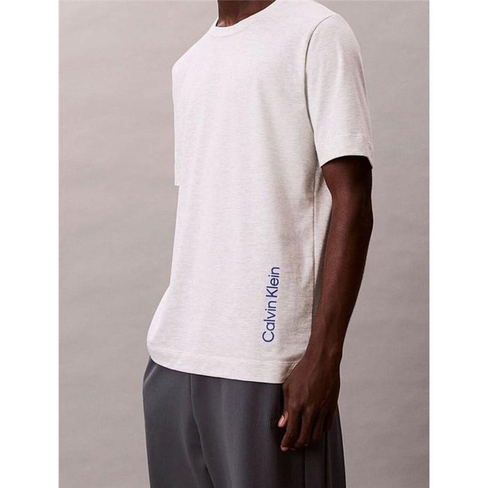T-shirt à manches courtes homme Calvin Klein Lifestyle Blanc 13-14 Ans 1 T-shirt à manches courtes homme Calvin Klein Lifestyle Blanc 13-14 Ans 1