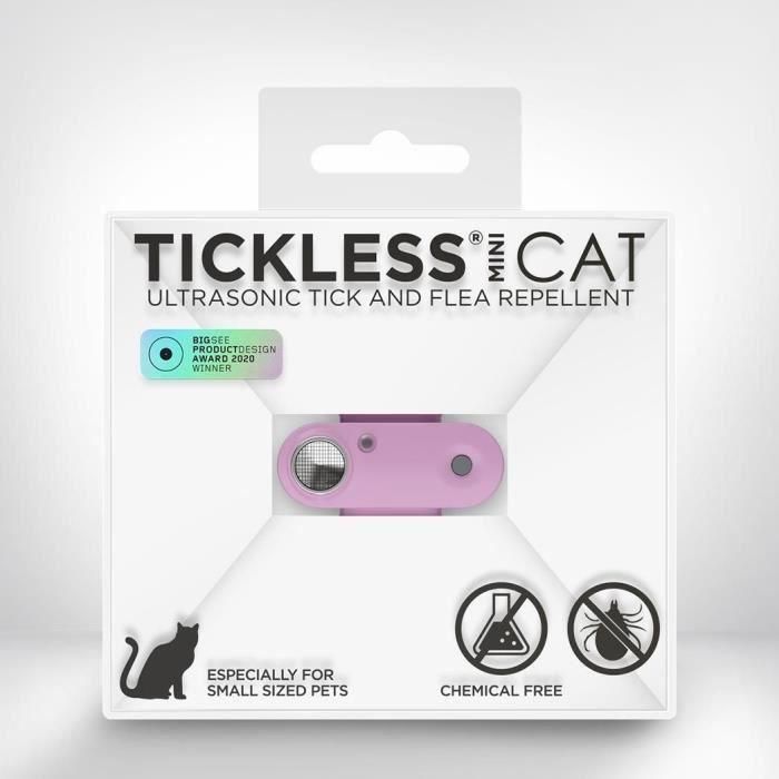 Répulsif ultrason chat - TICKLESS MINI CAT - Protection tiques et puces - Organ Purple 5