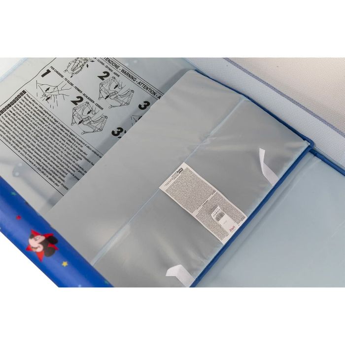 Lit Bébé de Voyage Mickey Mouse CZ10607 120 x 65 x 76 cm Bleu 4 Lit Bébé de Voyage Mickey Mouse CZ10607 120 x 65 x 76 cm Bleu 4