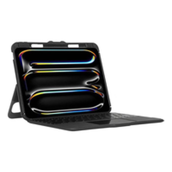 Clavier Bluetooth Targus THZ988ES Noir Espagnol Espagnol Qwerty 1 Clavier Bluetooth Targus THZ988ES Noir Espagnol Espagnol Qwerty 1