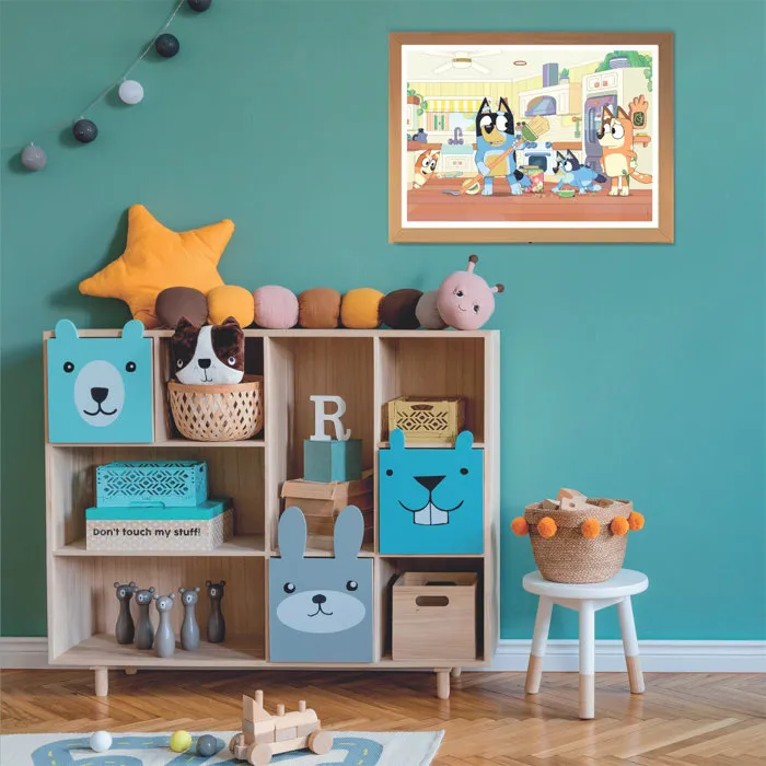 Clementoni Puzzle 60 Pièces Bluey - 33.5 x 23.5 cm - Pour Enfants - Images Captivantes et Couleurs Attrayantes Clementoni Puzzle 60 Pièces Bluey - 33.5 x 23.5 cm - Pour Enfants - Images Captivantes et Couleurs Attrayantes
