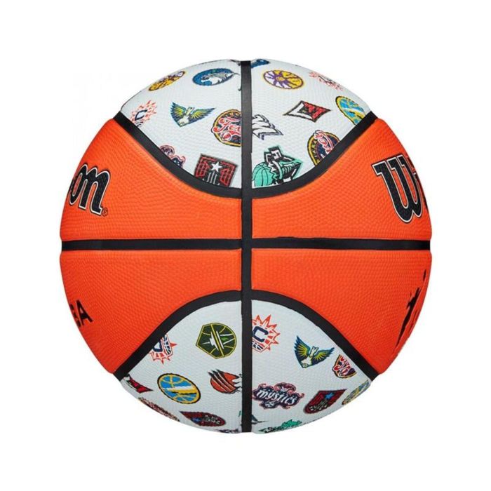 Ballon de basket Wilson Wnba All Team Bskt Orange Foncé 6 Caoutchouc (Taille 6) 1
