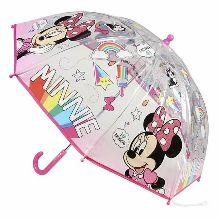 Parapluie Minnie Mouse Rose Métal PoE 4