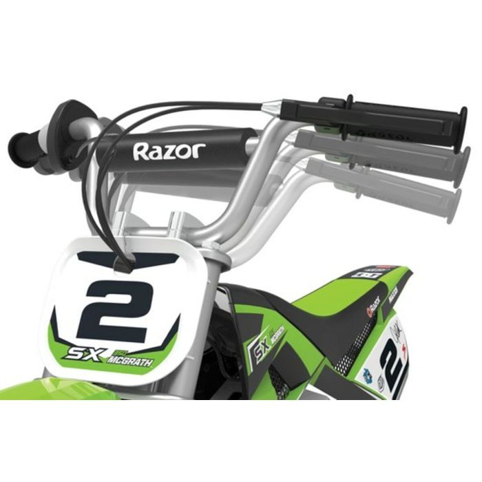 Scooter électrique pour Enfants Razor Dirt Rocket SX350 McGrath Blanc Noir Vert Gris