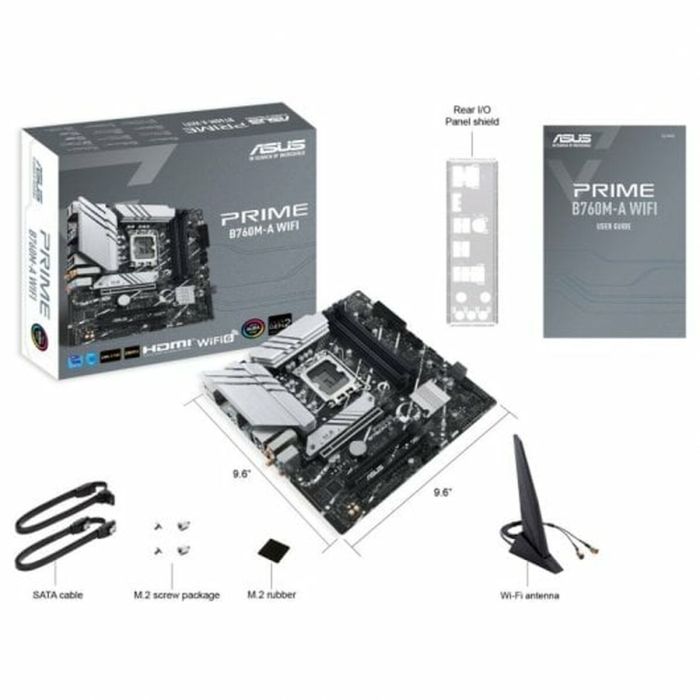 Carte Mère Asus 90MB1EL0-M1EAY0 LGA 1700 Intel B760 1