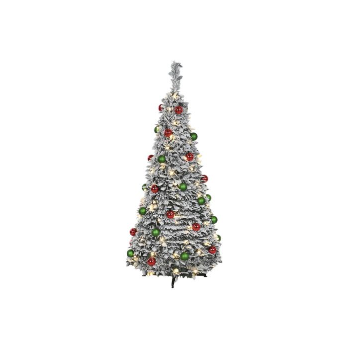 Sapin de Noël Home ESPRIT Vert PVC Enneigé