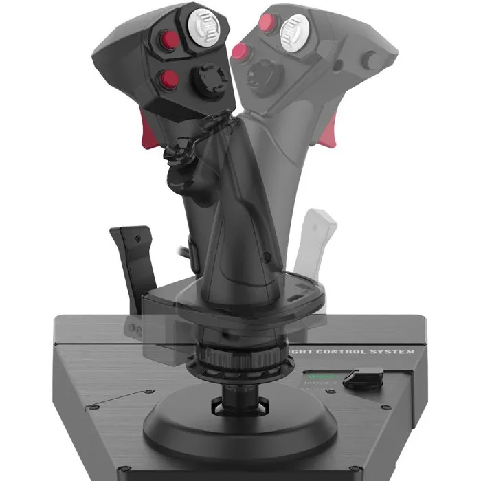 Hori HOTAS Flight Control System & Mount pour PC - Double manette des gaz avec fonction de gouvernail - 200 fonctions configurables - Conçu pour War Thunder Hori HOTAS Flight Control System & Mount pour PC - Double manette des gaz avec fonction de gouvernail - 200 fonctions configurables - Conçu pour War Thunder