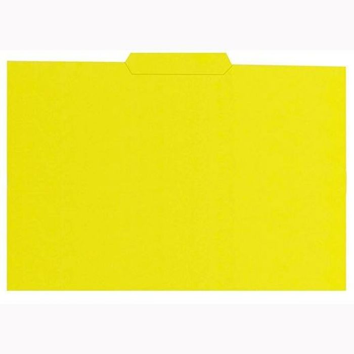 Sous-dossier Elba Gio Jaune A4 50 Pièces (3 Unités) 1