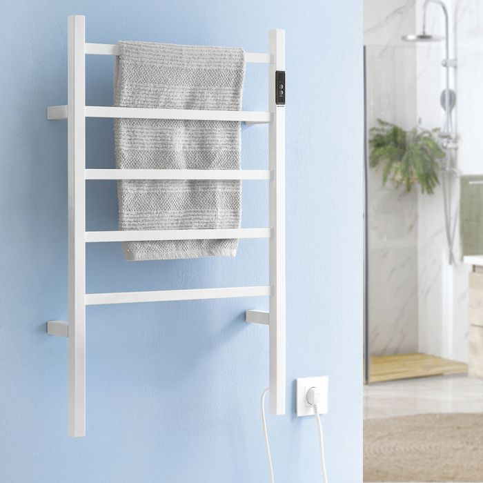 Porte-serviettes électrique pour mur ou sol Racwel InnovaGoods 7