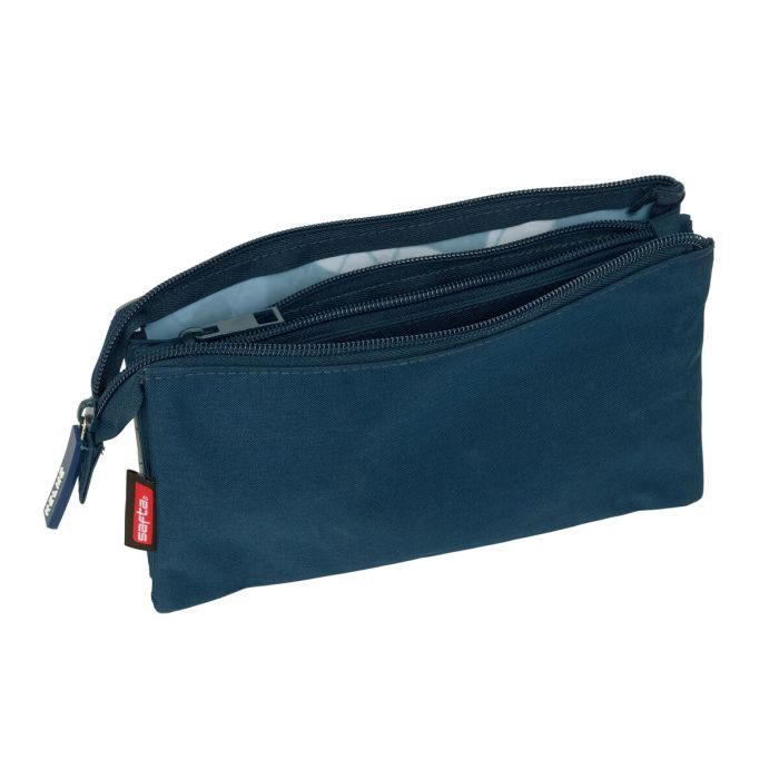 Trousse Fourre-Tout Triple Kelme Epic Blue marine 22 x 12 x 3 cm 2 Trousse Fourre-Tout Triple Kelme Epic Blue marine 22 x 12 x 3 cm 2