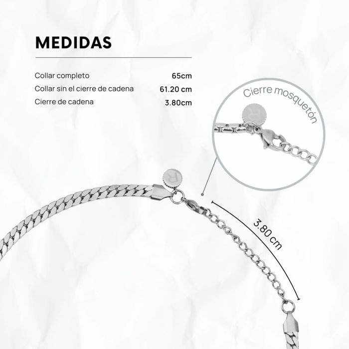 Collier Homme Radiant RH000266 Argenté 2