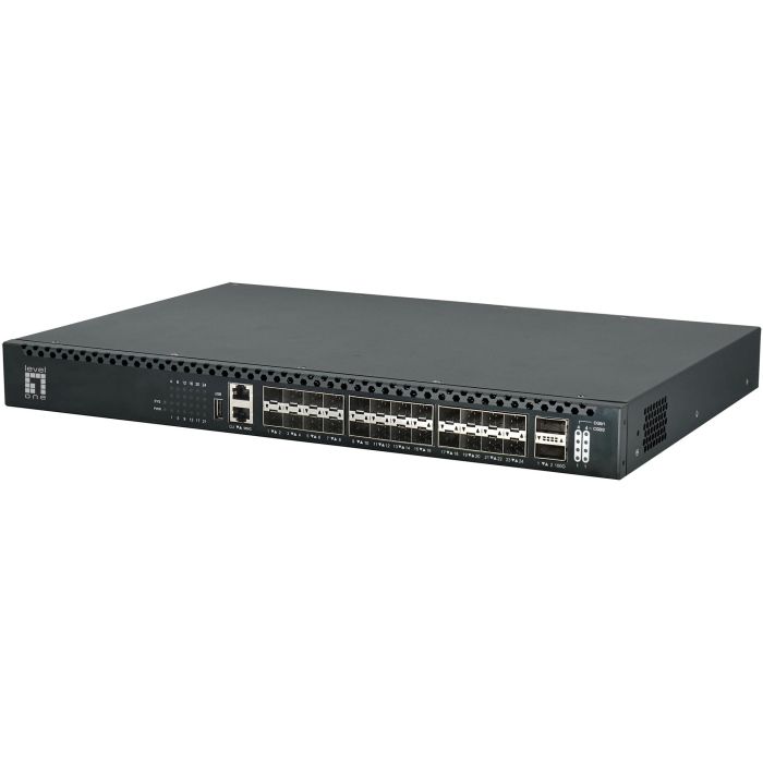 Switch 26x GE XQS-3126 2x40/100GbE 19" 185W 24xPoE 3 Switch 26x GE XQS-3126 2x40/100GbE 19" 185W 24xPoE 3